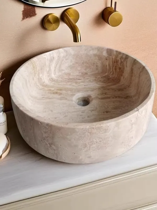 Natural Retro Cave Stone Round Shape Washbasin Advanced Creativity Modern Home Furnishing Bathroom Pool Wash Your Face Basin
Natural Retro Cave Stone Round Shape Washbasin Advanced Creativity Modern Home Furnishing Bathroom Pool Wash Your Face Basin