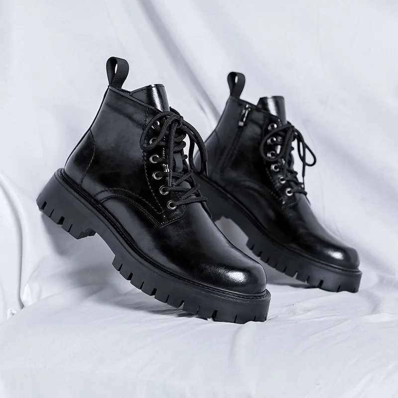 Мужские повседневные ботинки из натуральной кожи, туфли на платформе со шнуровкой, деловые офисные вечерние платья, весенне-осенние ботинки, ковбойские ботильоны, мужские ботинки
Мужские повседневные ботинки из натуральной кожи, туфли на платформе со шнуровкой, деловые офисные вечерние платья, весенне-осенние ботинки, ковбойские ботильоны, мужские ботинки