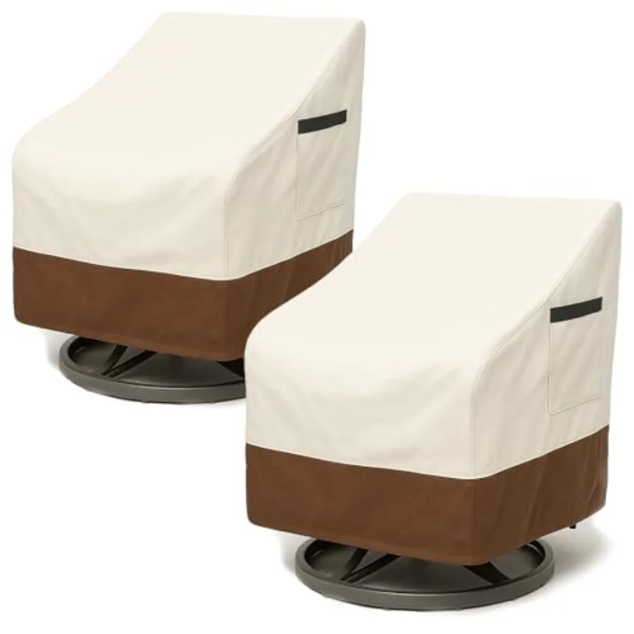 Waterproof Patio Chair Covers Heavy Duty 600D Lawn Outdoor Furniture Covers for Swivel Lounge Rockg and Adirondack Chairs All-W
Waterproof Patio Chair Covers Heavy Duty 600D Lawn Outdoor Furniture Covers for Swivel Lounge Rockg and Adirondack Chairs All-W