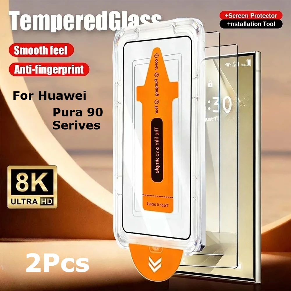 2 Pcs Tempered Glass For Huawei Pura 90 Pro Max/Pura 90 Pro/ Pura90 Screen Protectors Featuring Automatic Dust Removal
2 Pcs Tempered Glass For Huawei Pura 90 Pro Max/Pura 90 Pro/ Pura90 Screen Protectors Featuring Automatic Dust Removal