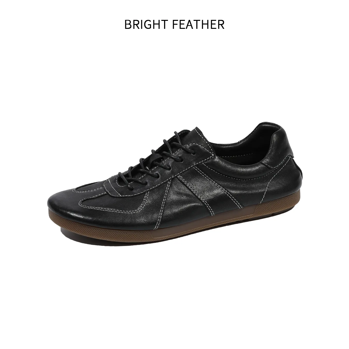 Japanese-style German Training Shoes Men's Leather Lace-up Horse Leather Casual Shoes Hand-stitched Leather Shoes
Japanese-style German Training Shoes Men's Leather Lace-up Horse Leather Casual Shoes Hand-stitched Leather Shoes