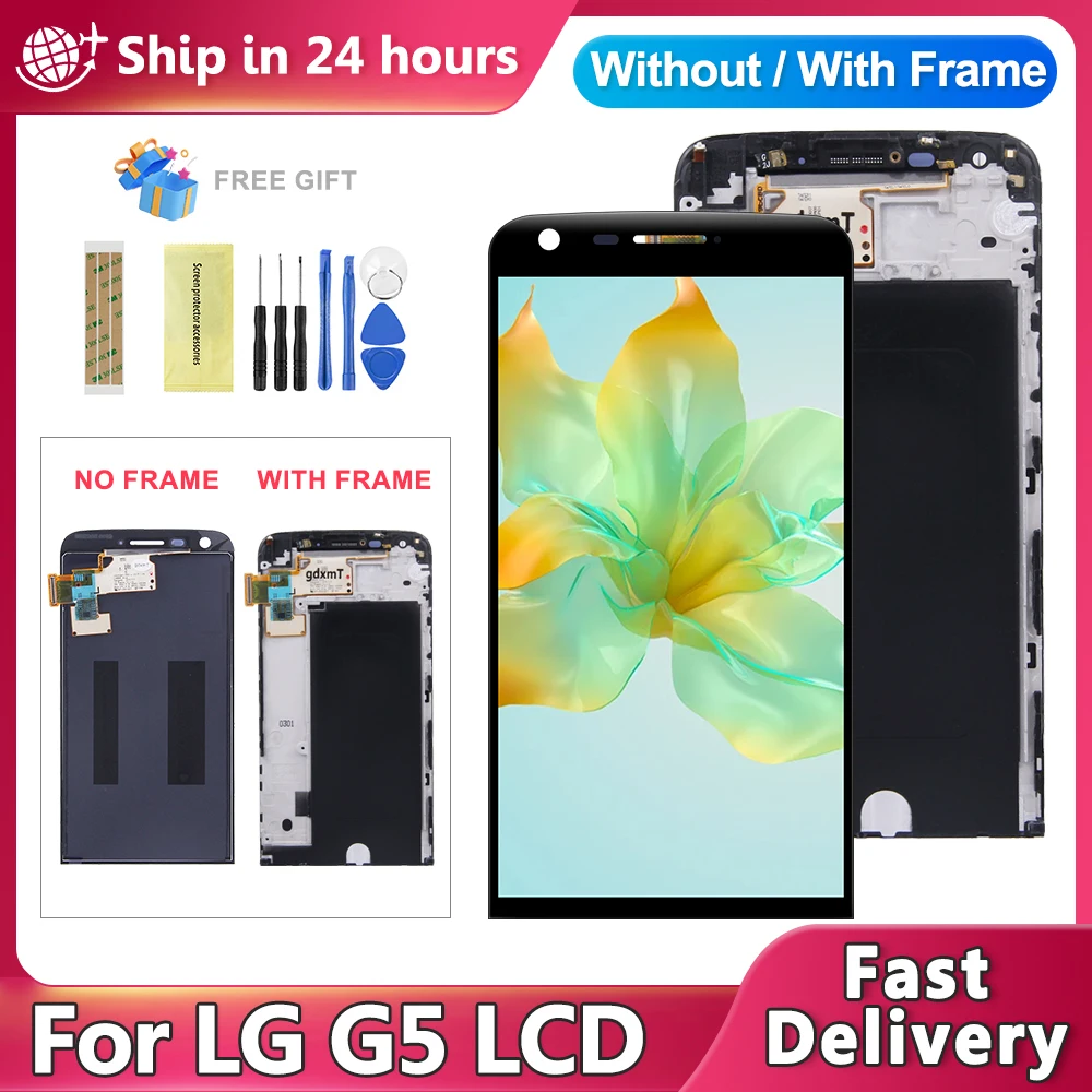 5,3-дюймовый дисплей для LG G5 H840 H850 H860 H820, ЖК-дисплей, дигитайзер сенсорного экрана в сборе, замена панели G5, экран дисплея
5,3-дюймовый дисплей для LG G5 H840 H850 H860 H820, ЖК-дисплей, дигитайзер сенсорного экрана в сборе, замена панели G5, экран дисплея