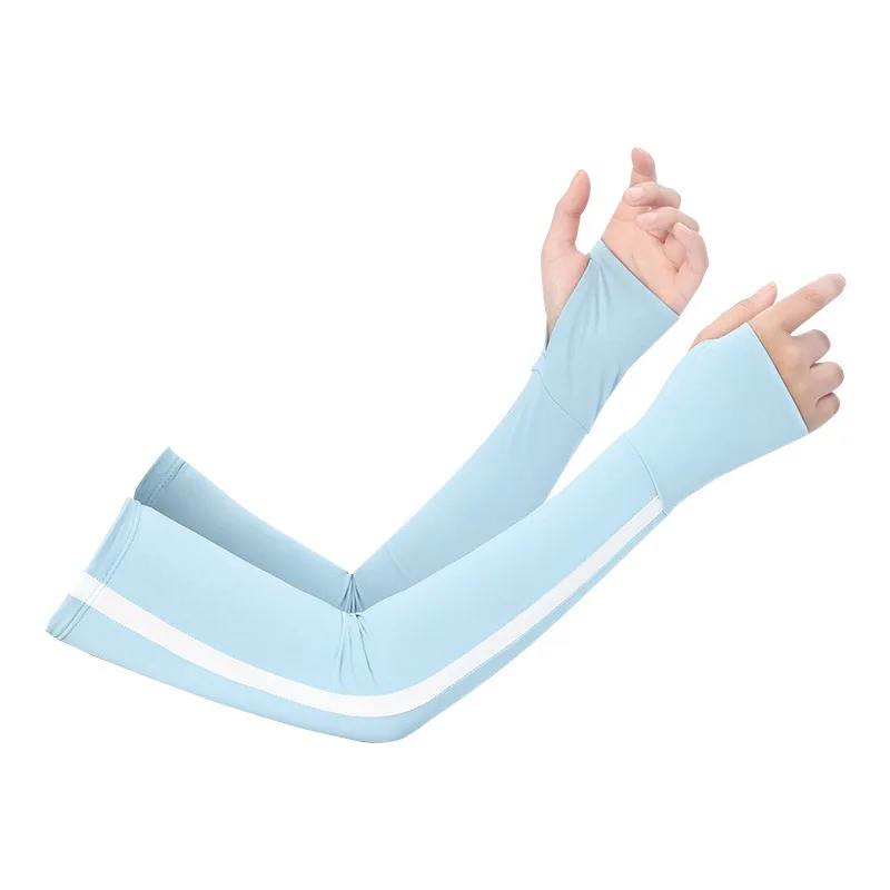 Ice Silk Cooling Arm Sleeves Thumb Hole UPF50+ High Elastic Silky Skin-Friendly UV Protection for Outdoor
Ice Silk Cooling Arm Sleeves Thumb Hole UPF50+ High Elastic Silky Skin-Friendly UV Protection for Outdoor