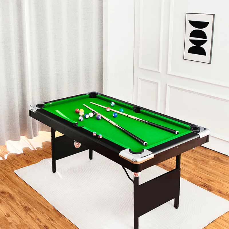 Affordable 6ft Foldable Multi-functional Mini Billiard Table for Kids, Indoor Portable Design
Affordable 6ft Foldable Multi-functional Mini Billiard Table for Kids, Indoor Portable Design