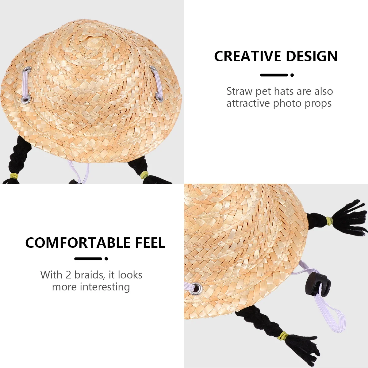 Pet Straw Hat Cat Woven Straw Wool Soft Comfortable Breathable Pet Sunhat Creative Design Lovely Cat Woven Hat
Pet Straw Hat Cat Woven Straw Wool Soft Comfortable Breathable Pet Sunhat Creative Design Lovely Cat Woven Hat