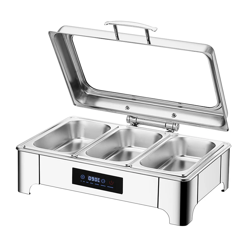 Stainless Steel Hydraulic Buffet Flip Insulation Visual Buffy Furnace Electric Heating Buffet Breakfast Furnace Insulation Pot
Stainless Steel Hydraulic Buffet Flip Insulation Visual Buffy Furnace Electric Heating Buffet Breakfast Furnace Insulation Pot