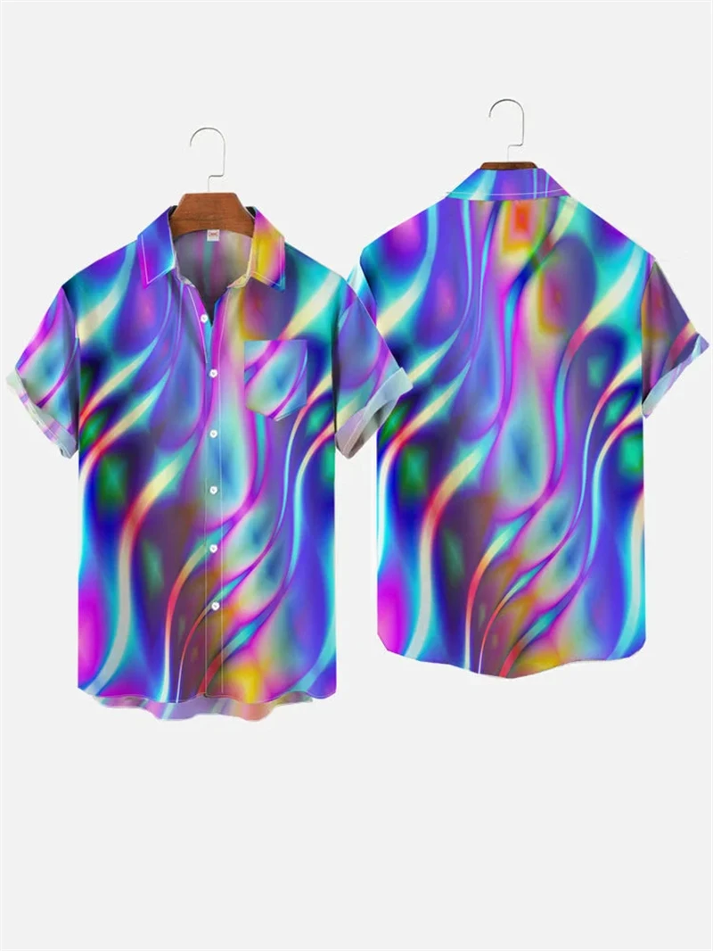 Men's Hawaiian Shirt Summer 3d Line Print Holiday Harajuku Short Sleeve Y2k Tops Tees Clothing Oversized Blouse Casual Camisa
Men's Hawaiian Shirt Summer 3d Line Print Holiday Harajuku Short Sleeve Y2k Tops Tees Clothing Oversized Blouse Casual Camisa