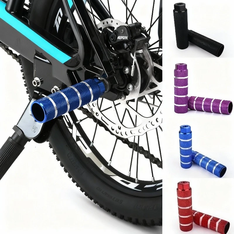 1SET Universal Bicycle Rear Foot Pegs, Alu Alloy Non-Slip Rocket Footrest, MTB Rear Seat Pedal Platform Standing Footpeg Kit
1SET Universal Bicycle Rear Foot Pegs, Alu Alloy Non-Slip Rocket Footrest, MTB Rear Seat Pedal Platform Standing Footpeg Kit