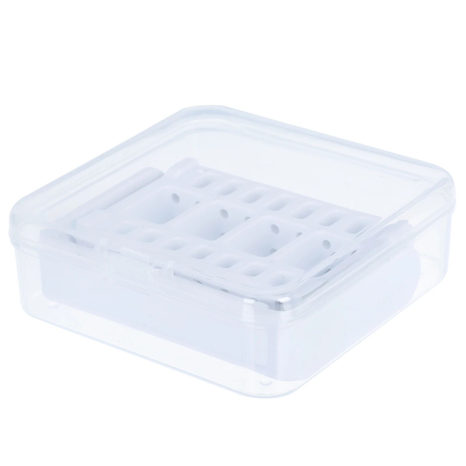 Nail Files Box Premium Plastic Storage Case for Grinding Heads Dustproof Anti Lost Nail Tool Home Salon Use 
Nail Files Box Premium Plastic Storage Case for Grinding Heads Dustproof Anti Lost Nail Tool Home Salon Use