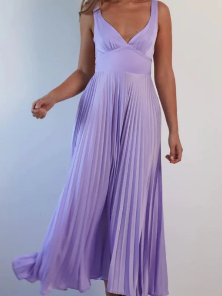 Три сестры, новое сексуальное однотонное платье с v-образным вырезом на подтяжках и высокой талией без рукавов, сложенное женское элегантное платье с открытой спиной для банкетной вечеринки
Три сестры, новое сексуальное однотонное платье с v-образным вырезом на подтяжках и высокой талией без рукавов, сложенное женское элегантное платье с открытой спиной для банкетной вечеринки