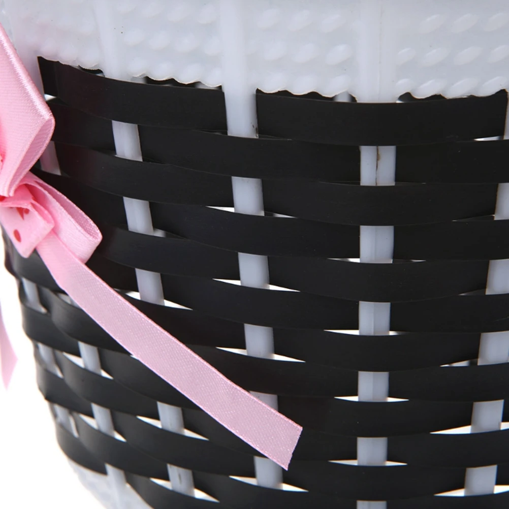 Cute Bowknot Basket for Kids Girls 20 5x13 Front Basket For Bike 8x13 5cm Sturdy Plastic Knitted Crash Resistance Decorative
Cute Bowknot Basket for Kids Girls 20 5x13 Front Basket For Bike 8x13 5cm Sturdy Plastic Knitted Crash Resistance Decorative