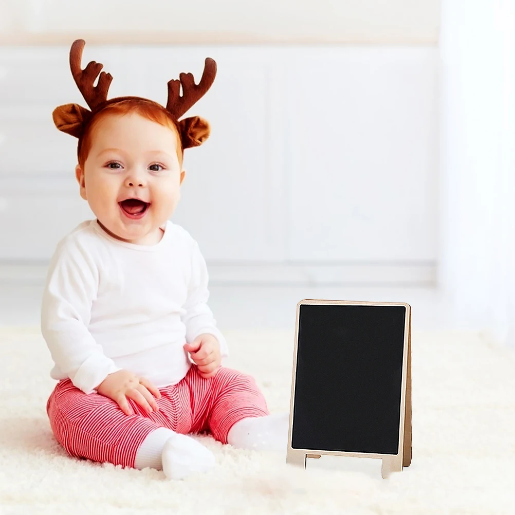 2pcs Children'S Drawing Chalkboard Wooden Message Board Double Side Stand Up Blackboard For Home Office Kitchen Decor Writing
2pcs Children'S Drawing Chalkboard Wooden Message Board Double Side Stand Up Blackboard For Home Office Kitchen Decor Writing