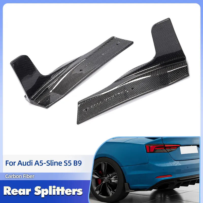 Сплиттер заднего бампера автомобиля, полностью углеродное волокно для Audi A5-Sline S5 B9 2017-2019, гоночные задние сплиттеры, клапаны, спойлер, комплекты кузова
Сплиттер заднего бампера автомобиля, полностью углеродное волокно для Audi A5-Sline S5 B9 2017-2019, гоночные задние сплиттеры, клапаны, спойлер, комплекты кузова
