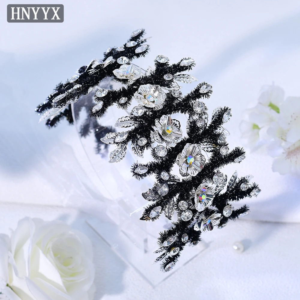 HNYYX Elegant Women Headband Luxury Rhinestone Vine Headdress Sweet Bridal Headpiece Daily Holiday Party Hair Accessories A378
HNYYX Elegant Women Headband Luxury Rhinestone Vine Headdress Sweet Bridal Headpiece Daily Holiday Party Hair Accessories A378