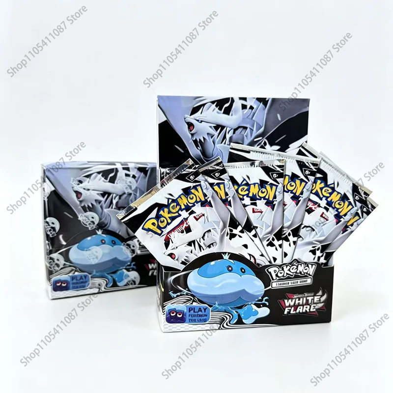 360Pcs Pokemon Cards Scarlet Violet White Flare Booster Packs English TCG English Trading Cards Game Collection Toys Kids Gifts
360Pcs Pokemon Cards Scarlet Violet White Flare Booster Packs English TCG English Trading Cards Game Collection Toys Kids Gifts