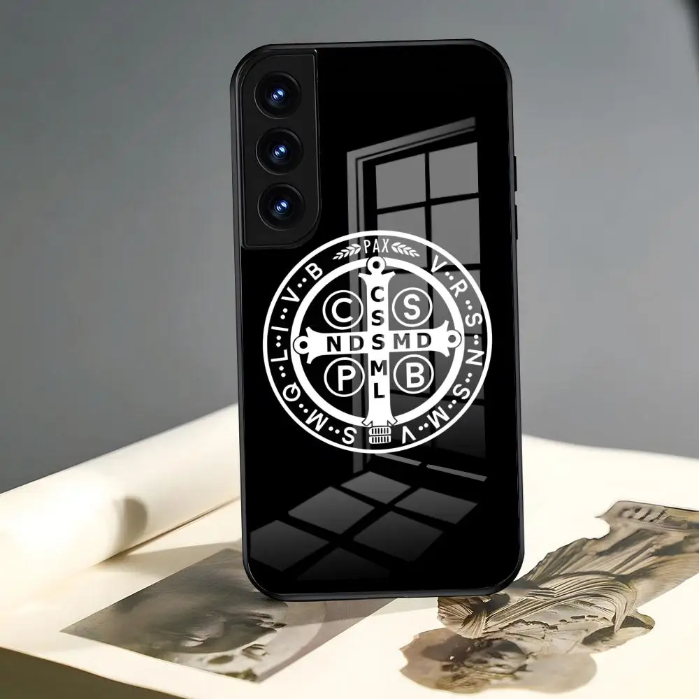 Чехол для телефона с медалью Святого Бенедикта 2024, хит продаж для Samsung S 25 24 Ultra Plus 23 22 21 20 A 16 34 54 53 Note20 M, прозрачное стекло 54
Чехол для телефона с медалью Святого Бенедикта 2024, хит продаж для Samsung S 25 24 Ultra Plus 23 22 21 20 A 16 34 54 53 Note20 M, прозрачное стекло 54