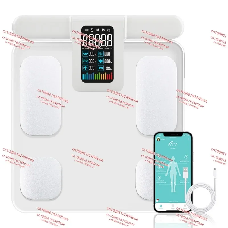 Digital Body Fat Detection Smart Scale Bio Percentage Full Body Composition Analyzer 8 Electrodes Scale
Digital Body Fat Detection Smart Scale Bio Percentage Full Body Composition Analyzer 8 Electrodes Scale
