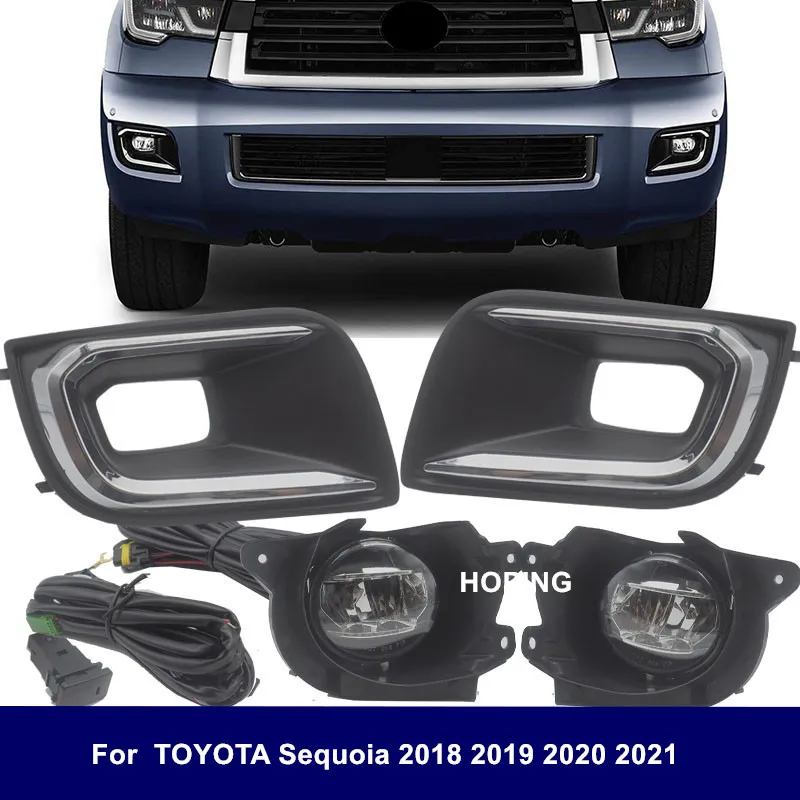 1 set LED Fog Light Kit For Toyota Sequoia 2018 2019 2020 2021 Upgrade additional fog Lamp Kit with wires +switch
1 set LED Fog Light Kit For Toyota Sequoia 2018 2019 2020 2021 Upgrade additional fog Lamp Kit with wires +switch