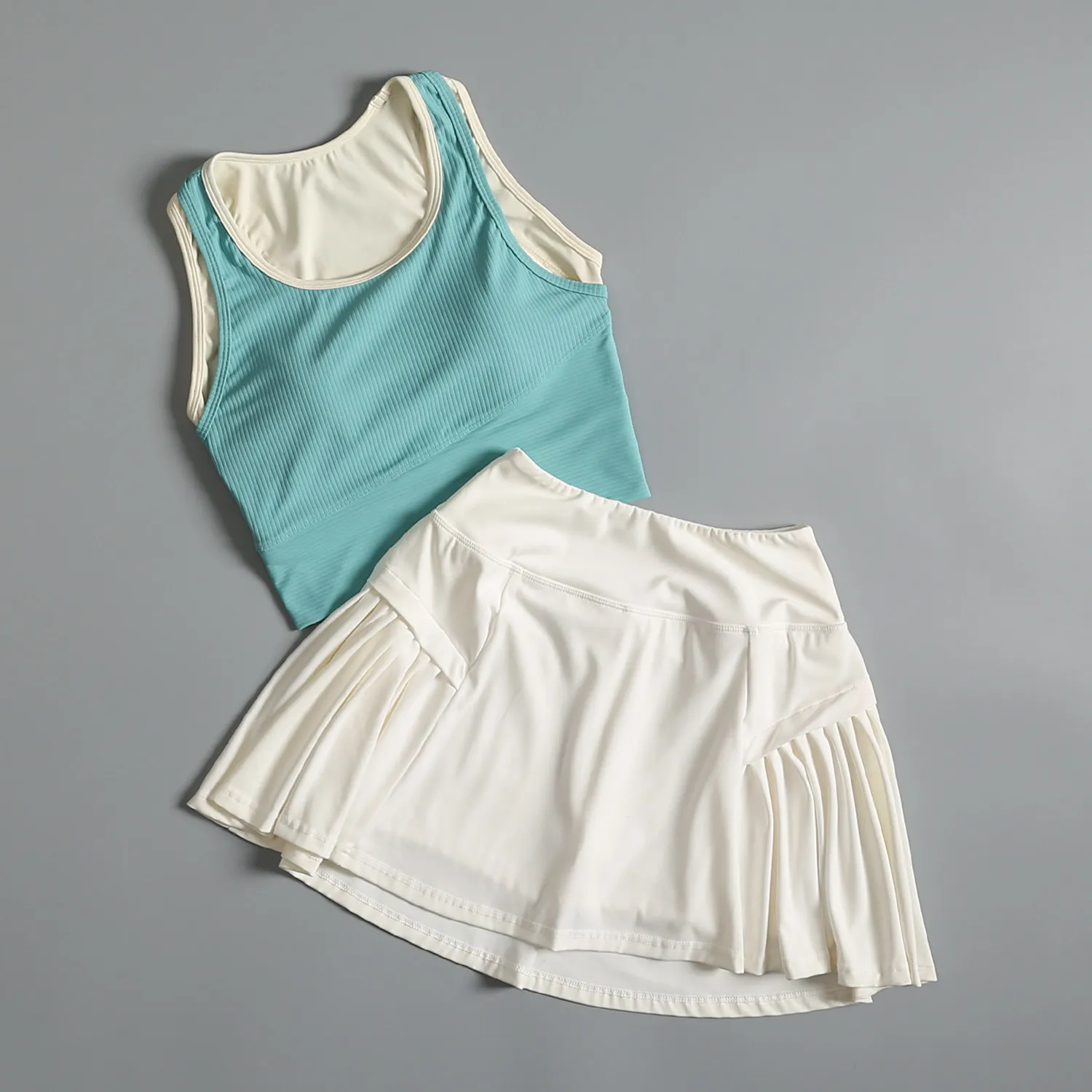 Yoga clothing suit for women in summer high-intensity back running training vest badminton sports fitness quick-drying clothing
Yoga clothing suit for women in summer high-intensity back running training vest badminton sports fitness quick-drying clothing
