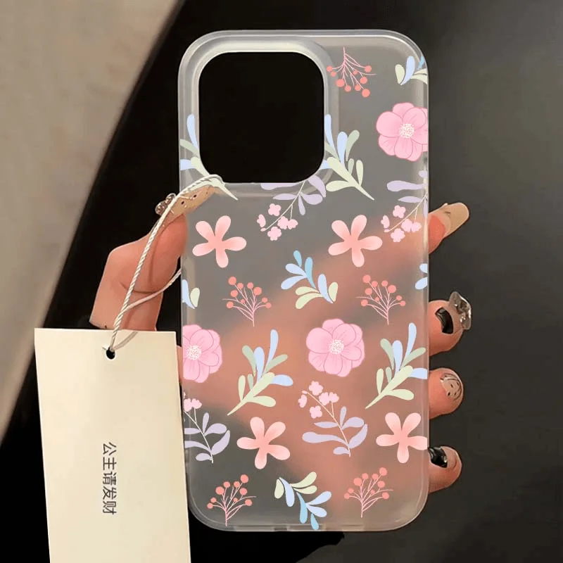 Pastel Floral Ditsy Phone Case For iPhone 17 16 15 14 Plus 13 12 11 Pro Max 17 Air Frosted Pink Blue Flower Aesthetic Soft Cover
Pastel Floral Ditsy Phone Case For iPhone 17 16 15 14 Plus 13 12 11 Pro Max 17 Air Frosted Pink Blue Flower Aesthetic Soft Cover