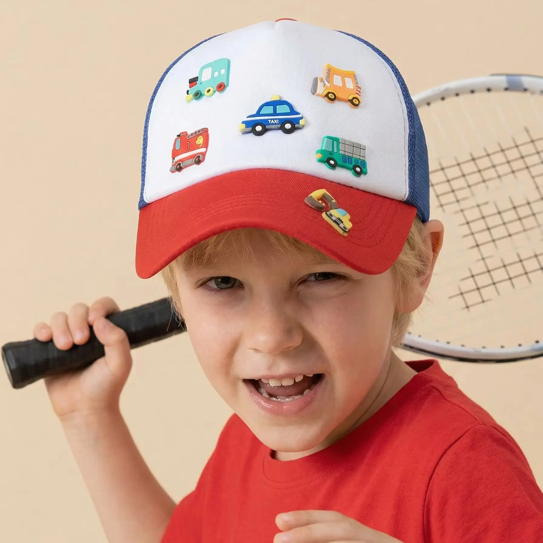 1pcsKids Mesh Trucker Hat, Summer Sun Hat, Baseball Cap for Boys Girls, Outdoor Sports Cap Car Shaped Kids Summer Sun Hat
1pcsKids Mesh Trucker Hat, Summer Sun Hat, Baseball Cap for Boys Girls, Outdoor Sports Cap Car Shaped Kids Summer Sun Hat
