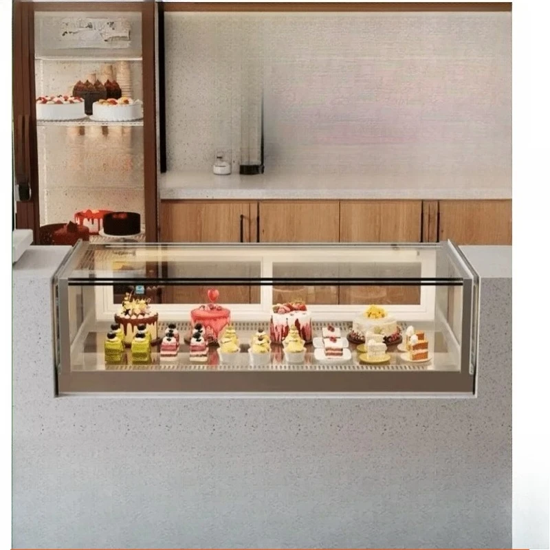 Coffee Roasting Frameless Bar Recessed Refrigerated Display Cabinet Bar Dessert Cake Display Cabinet
Coffee Roasting Frameless Bar Recessed Refrigerated Display Cabinet Bar Dessert Cake Display Cabinet