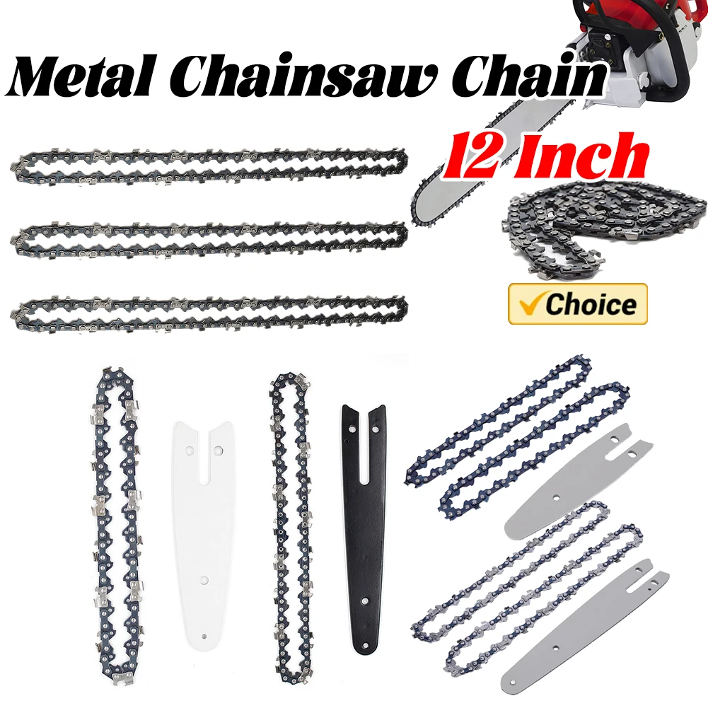 12 Inch Metal Saw Chain Spare Parts 45 Drive Links Electric Chainsaw Chain 3/8inch Pitch Chainsaw Blades Electric Saw Accessory 
12 Inch Metal Saw Chain Spare Parts 45 Drive Links Electric Chainsaw Chain 3/8inch Pitch Chainsaw Blades Electric Saw Accessory