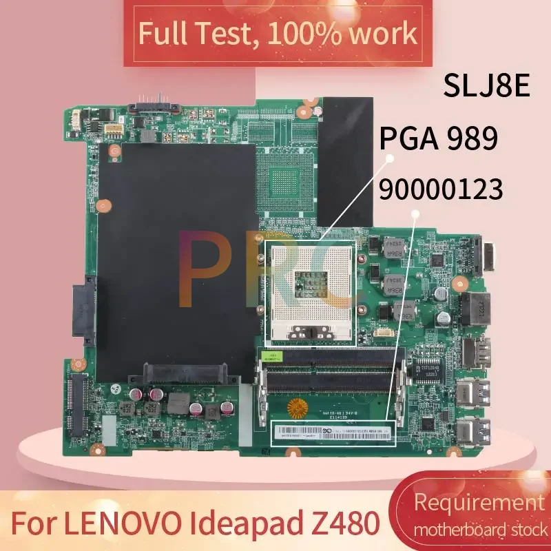 DALZ2AMB6F0 For LENOVO Ideapad Z480 Notebook Mainboard SOCKET PGA 989 UMA SLJ8E 90000123 Laptop Motherboard Tested
DALZ2AMB6F0 For LENOVO Ideapad Z480 Notebook Mainboard SOCKET PGA 989 UMA SLJ8E 90000123 Laptop Motherboard Tested