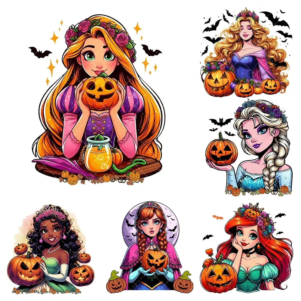 Halloween Disney Princess Iron On Heat Transfer Stickers For Clothes DTF Pinted Vinyl Thermal Appliques Washable T-Shirt Decal
Halloween Disney Princess Iron On Heat Transfer Stickers For Clothes DTF Pinted Vinyl Thermal Appliques Washable T-Shirt Decal