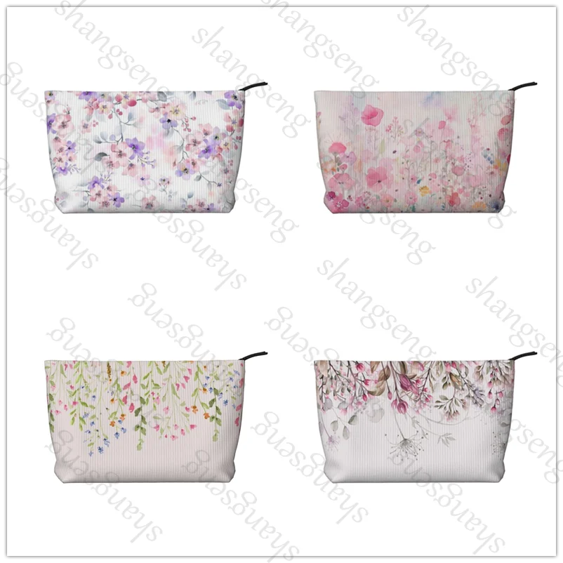 Drape floral pattern Corduroy cosmetic bag toiletry storage bags ladies box luxury travel zipper storage bag
Drape floral pattern Corduroy cosmetic bag toiletry storage bags ladies box luxury travel zipper storage bag