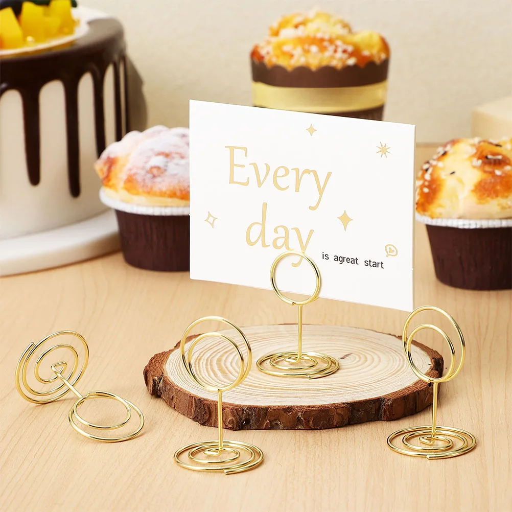 25pcs Message Folder Silver Clear Photo Holders Table Number Place Card Holder Wedding Party Desktop Stand Spiral Base Memo
25pcs Message Folder Silver Clear Photo Holders Table Number Place Card Holder Wedding Party Desktop Stand Spiral Base Memo
