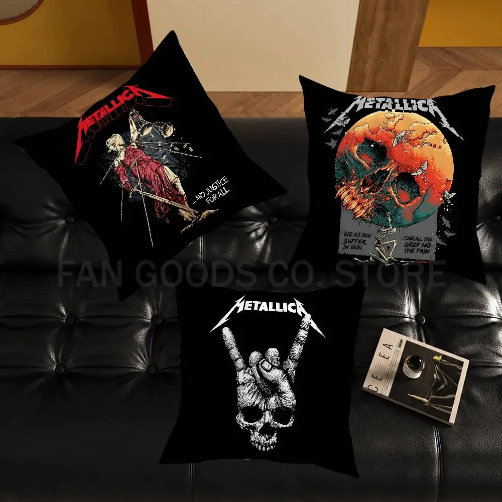M-Metallica Band Cushion For Bedroom Car Coffee Shop Room and Living Room Sofa Decorative Pillow Cover Case
M-Metallica Band Cushion For Bedroom Car Coffee Shop Room and Living Room Sofa Decorative Pillow Cover Case