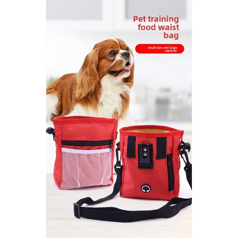 Pet Training Bag Dog Going Out Portable Dog Training Bag Dog Food Box Pet Snack Box Multifunctional Dogs Walking Bag Supplies
Pet Training Bag Dog Going Out Portable Dog Training Bag Dog Food Box Pet Snack Box Multifunctional Dogs Walking Bag Supplies