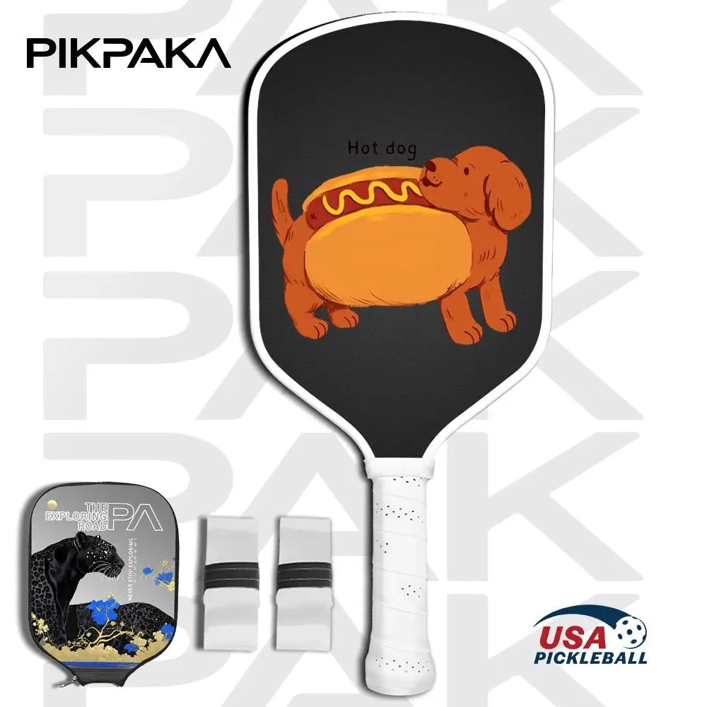 Набор весл для пиклбола, одобренный USAPA T700, цельный корпус из углеродного волокна, термоформованный с сотовым сердечником мощностью 16 мм, узор для хот-догов
Набор весл для пиклбола, одобренный USAPA T700, цельный корпус из углеродного волокна, термоформованный с сотовым сердечником мощностью 16 мм, узор для хот-догов