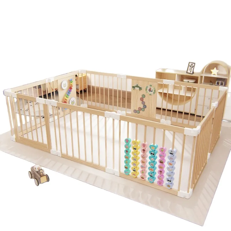 Wooden foldable baby play enclosure, adjustable, portable baby enclosure
Wooden foldable baby play enclosure, adjustable, portable baby enclosure