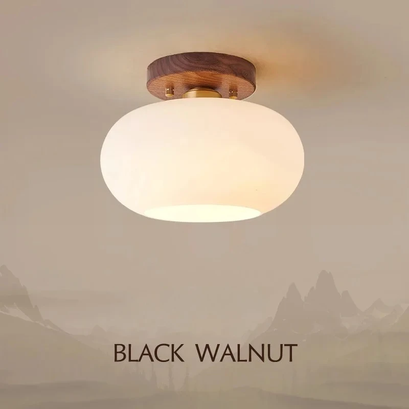 Walnut Wood Ceiling Light, Wabi-sabi Modern Style, Aisle Lighting For Bedroom, Living, Corridor, Aisle Balcony, Entrance Hall
Walnut Wood Ceiling Light, Wabi-sabi Modern Style, Aisle Lighting For Bedroom, Living, Corridor, Aisle Balcony, Entrance Hall