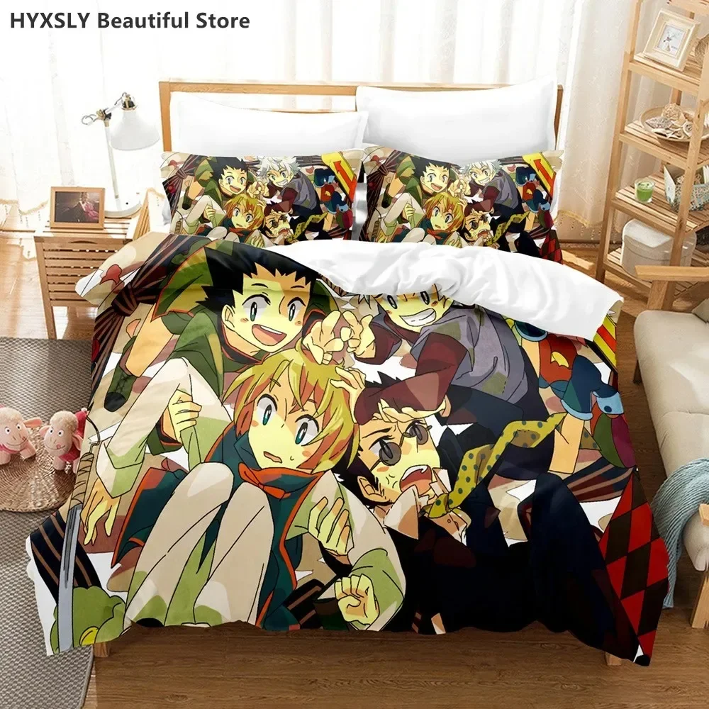 Hunter X Hunter 3D Bedding Set Japanese Anime Twin Queen King Quilt Cover Pillowcases Polyester For Kids Cover Sets
Hunter X Hunter 3D Bedding Set Japanese Anime Twin Queen King Quilt Cover Pillowcases Polyester For Kids Cover Sets