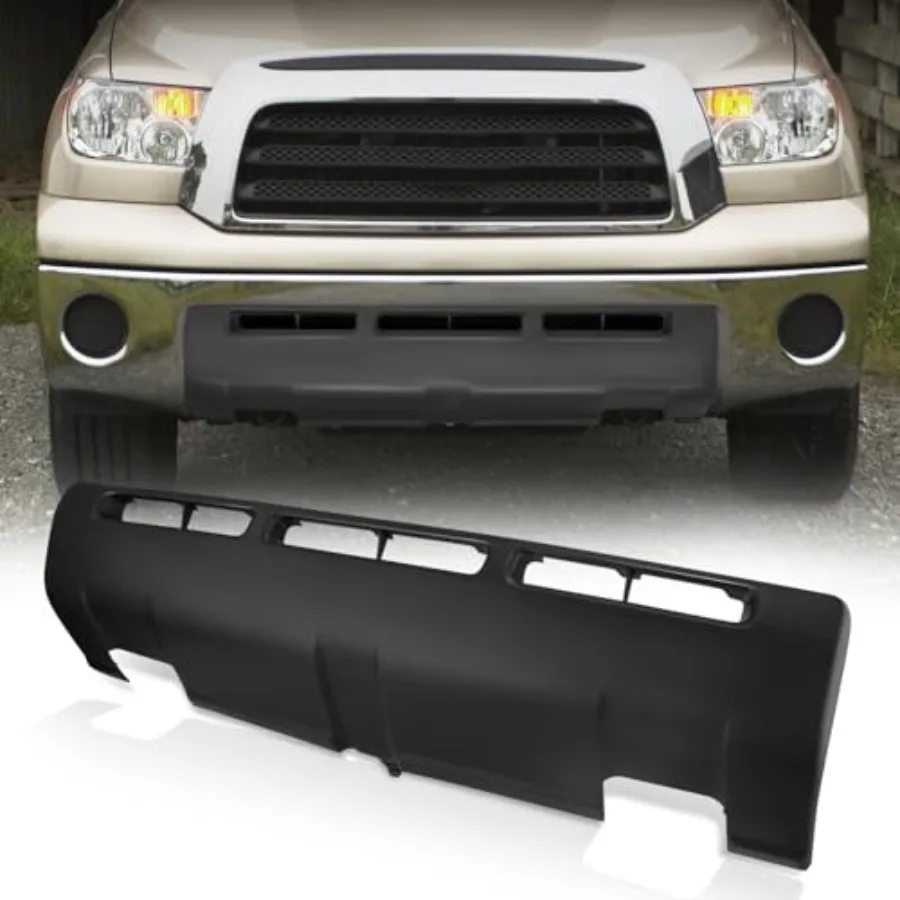 Front Bumper Valence Panel Cover Deflector Compatible with 2009-2014 Toyota Tundra 2009 2010 2011 2012 2013 2014, Textured Blac
Front Bumper Valence Panel Cover Deflector Compatible with 2009-2014 Toyota Tundra 2009 2010 2011 2012 2013 2014, Textured Blac