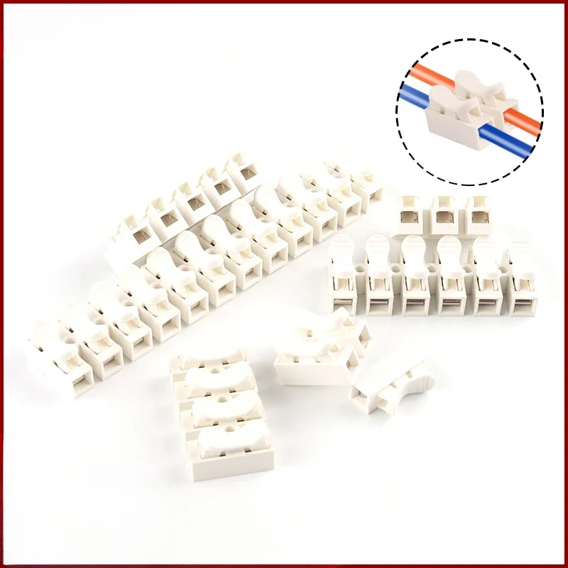 Quick Connect CH1 CH2 CH3 Terminals, Spring-Loaded 2-Position Wire Connectors for Easy Lighting and Electrical Wiring
Quick Connect CH1 CH2 CH3 Terminals, Spring-Loaded 2-Position Wire Connectors for Easy Lighting and Electrical Wiring