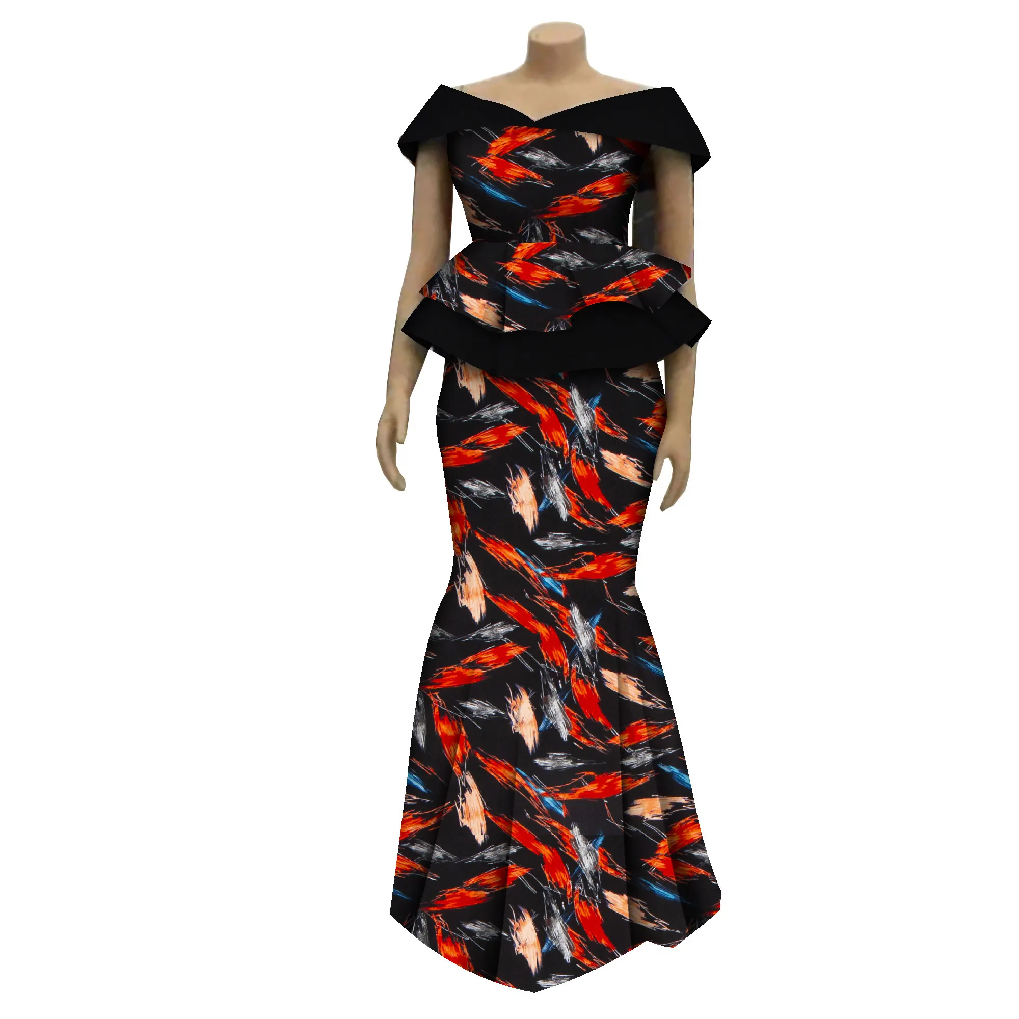 African Women 2pcs Suits Set Dashiki Women Skirt Set Wax Print Patchwork Ankara Short Sleeve Top Skirt Set Party Clothing Kg1324
African Women 2pcs Suits Set Dashiki Women Skirt Set Wax Print Patchwork Ankara Short Sleeve Top Skirt Set Party Clothing Kg1324