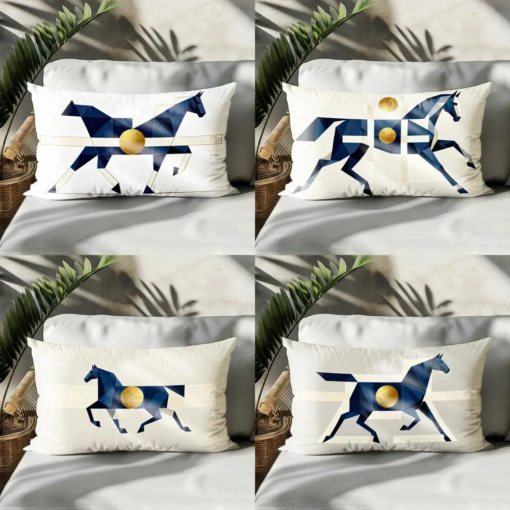 Наволочка с 2D-геометрическим узором в виде лошади, подходит для дивана, спальни, автомобиля, прямоугольная подушка для спины
Наволочка с 2D-геометрическим узором в виде лошади, подходит для дивана, спальни, автомобиля, прямоугольная подушка для спины