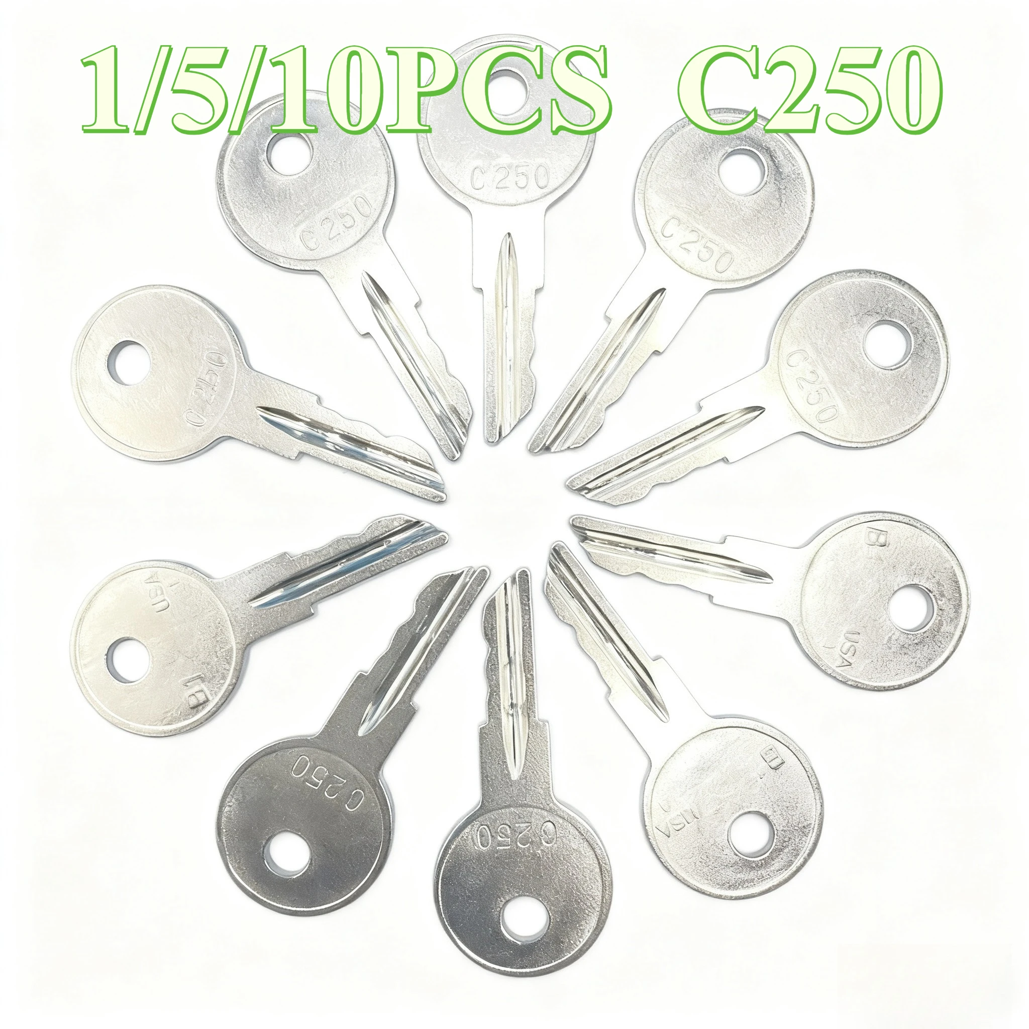 1/5/10 шт. C250 KEYS автомобильные аксессуары, металлические ключи зажигания C250, серебряные ключи, аксессуары для экскаватора
1/5/10 шт. C250 KEYS автомобильные аксессуары, металлические ключи зажигания C250, серебряные ключи, аксессуары для экскаватора