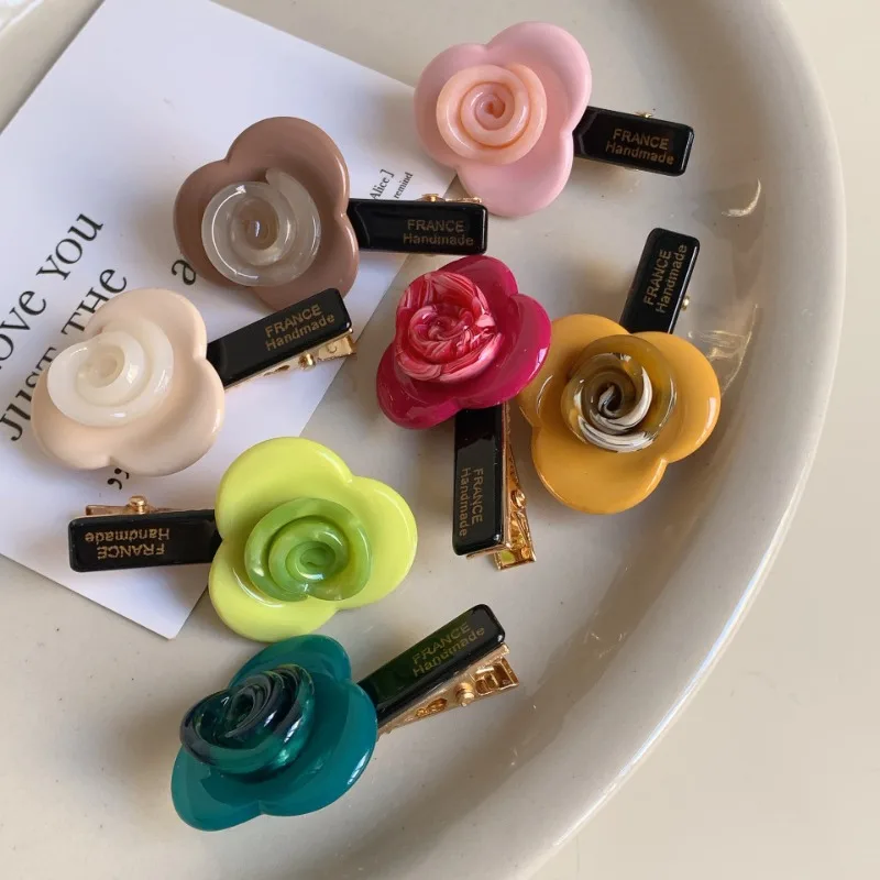 Korean version rose bud hairpin gold standard high-end flower side clip acetic acid duck bill clip versatile flower bangs clip
Korean version rose bud hairpin gold standard high-end flower side clip acetic acid duck bill clip versatile flower bangs clip
