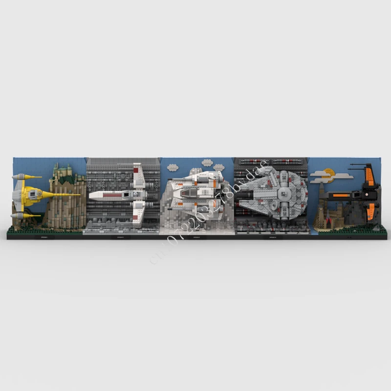9920 шт. модульный дисплей, космическое оружие MOC, космический корабль, модель боя, строительная модель, DIY сборка, обучающая игрушка, подарок
9920 шт. модульный дисплей, космическое оружие MOC, космический корабль, модель боя, строительная модель, DIY сборка, обучающая игрушка, подарок