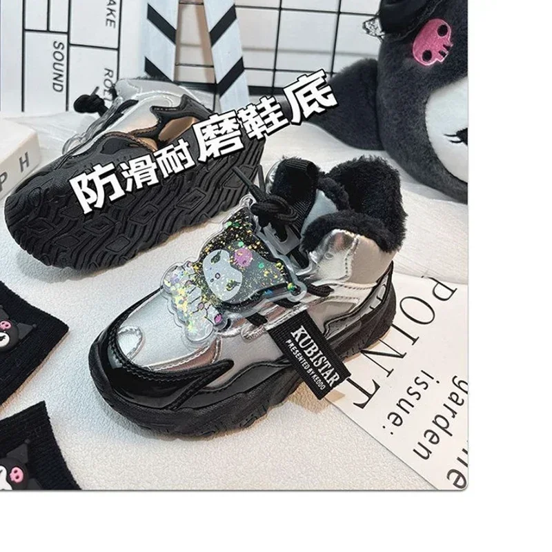 Sweet Anime Kawaii Casual Shoes Spring Winter Cute Cartoon Cotton Sanrio Ins Kuromi Sports Thick Sneakers Lovely Gifts for Kids
Sweet Anime Kawaii Casual Shoes Spring Winter Cute Cartoon Cotton Sanrio Ins Kuromi Sports Thick Sneakers Lovely Gifts for Kids