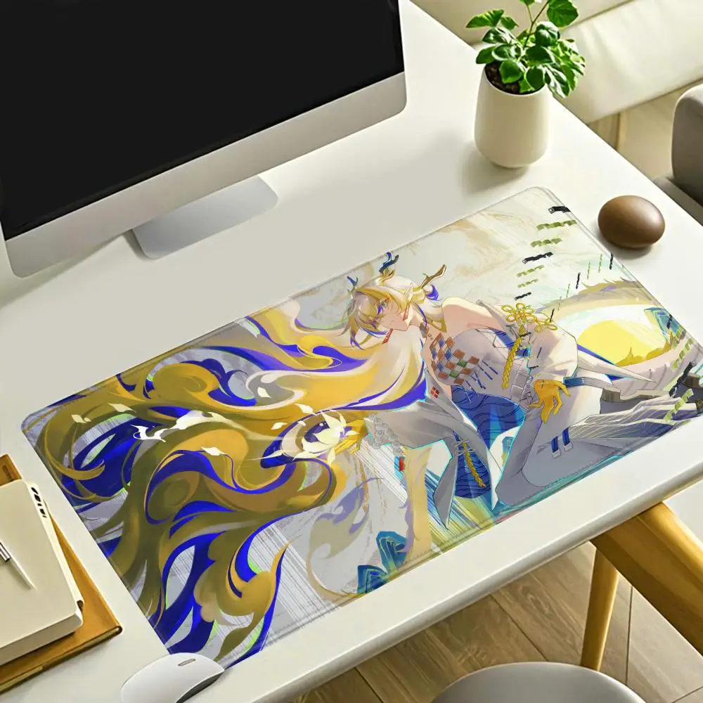 HYBXAXC Mouse Pad HD Print Anime Rubber Mousepad Laptop Gaming Accessories Cute Girl Desk Mat PC Arknights Shu Kawaii Keyboard
HYBXAXC Mouse Pad HD Print Anime Rubber Mousepad Laptop Gaming Accessories Cute Girl Desk Mat PC Arknights Shu Kawaii Keyboard