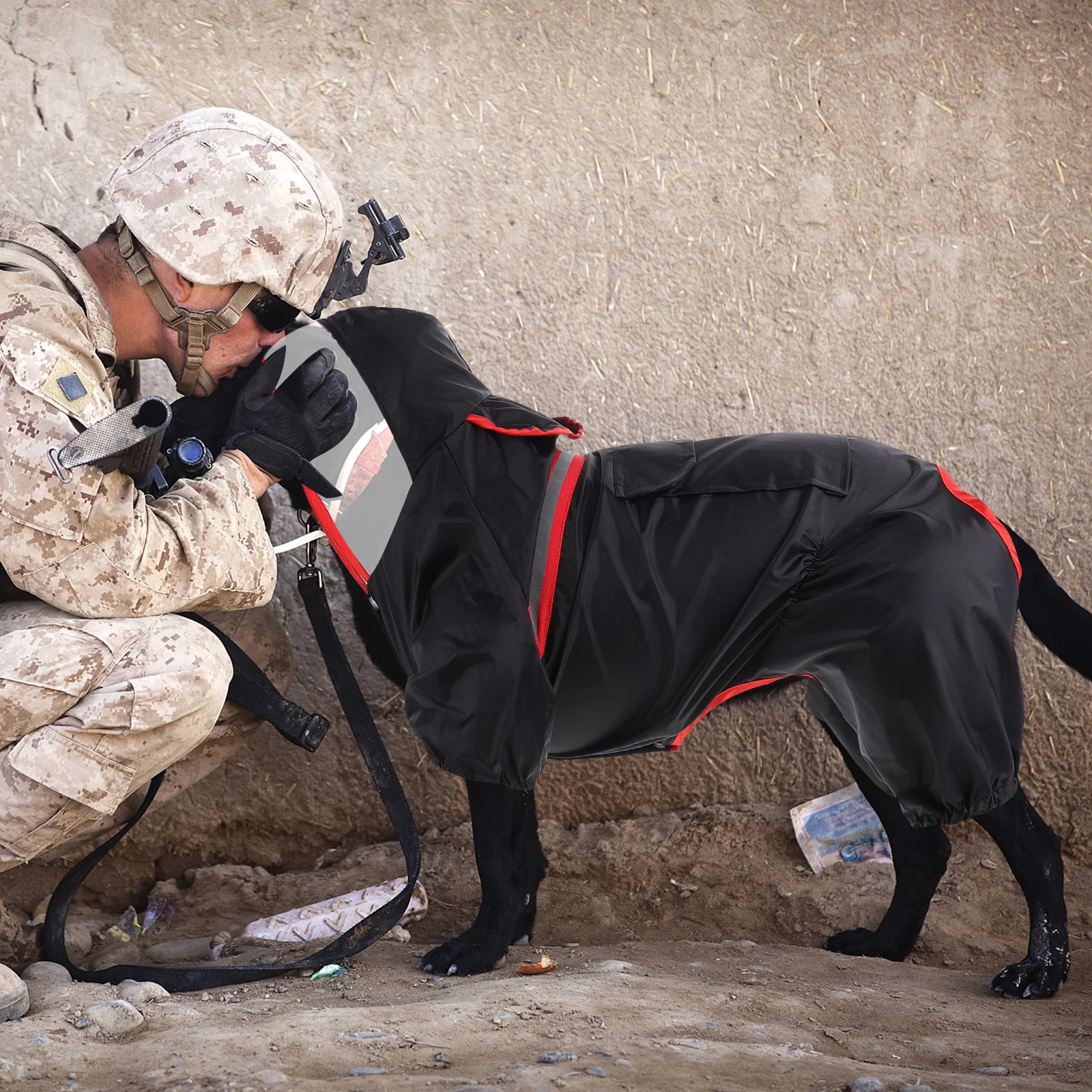 Pet Dog Hooded Raincoat Waterproof Lightweight Durable Breathable Chest Closure Puppy Reflective Rainwear Dog Waterproof Coats
Pet Dog Hooded Raincoat Waterproof Lightweight Durable Breathable Chest Closure Puppy Reflective Rainwear Dog Waterproof Coats