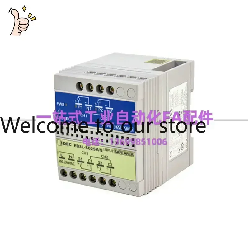 2026.4 Japan IDEC Izumi Explosion-proof Gate Safety Relay EB3L-S03SAN In Stock Brand New EB3C-T06AN
2026.4 Japan IDEC Izumi Explosion-proof Gate Safety Relay EB3L-S03SAN In Stock Brand New EB3C-T06AN