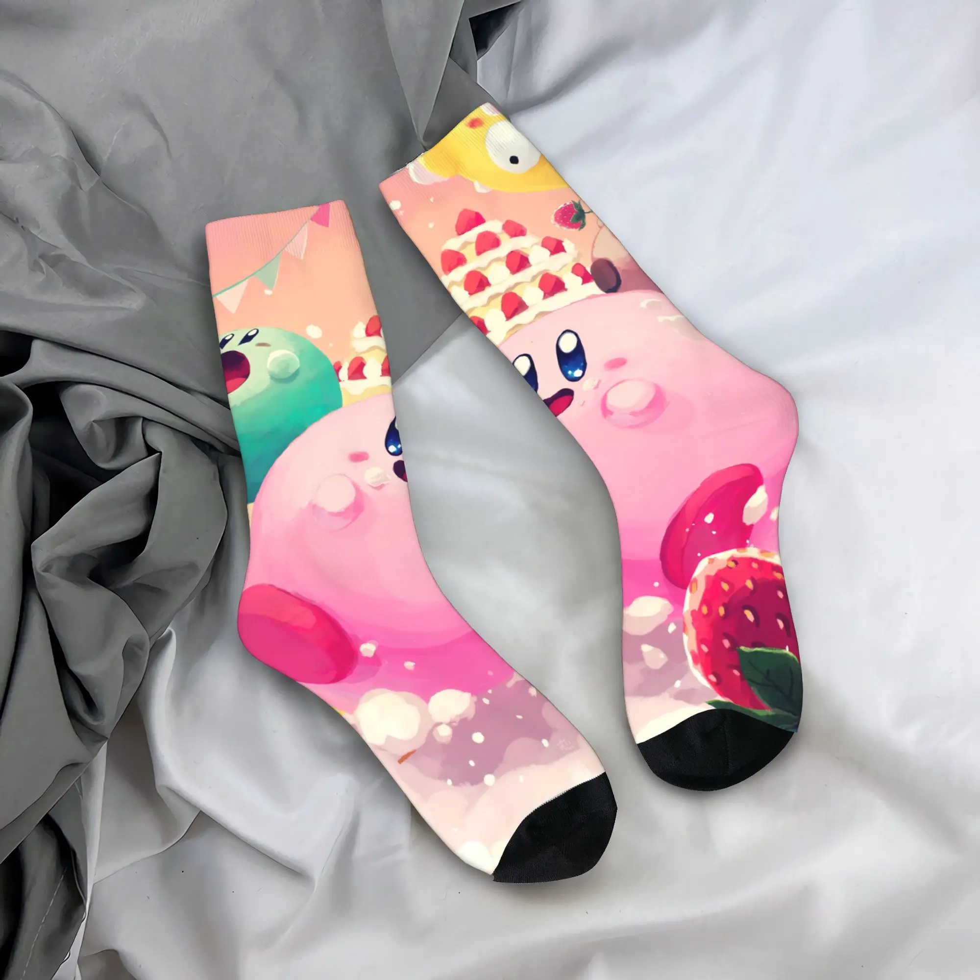 Retro Cartoon K-Kirbys Sports Socks Polyester Long Socks for Women Men Sweat Absorbing
Retro Cartoon K-Kirbys Sports Socks Polyester Long Socks for Women Men Sweat Absorbing