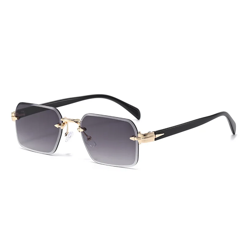 Personalized frameless sunglasses for men and women, trendy style, suitable for daily decoration
Personalized frameless sunglasses for men and women, trendy style, suitable for daily decoration